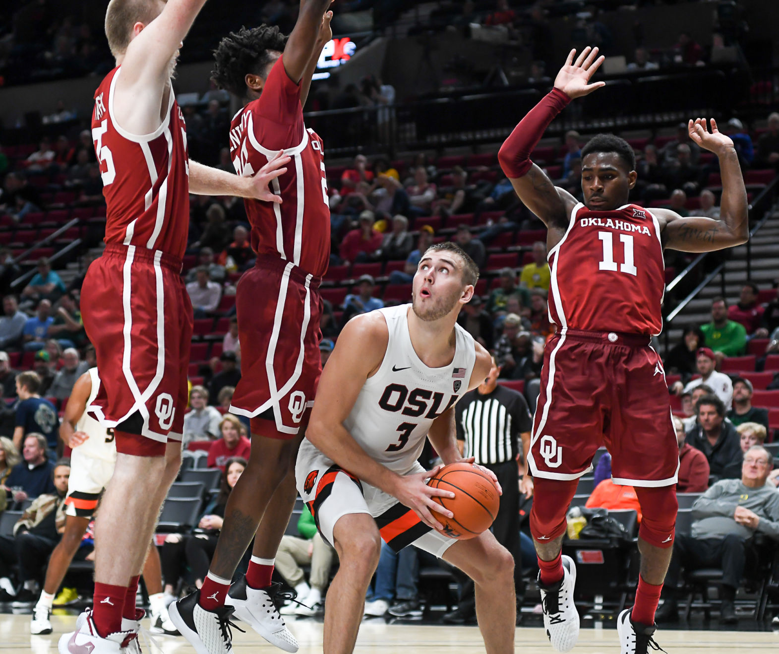 Gallery: OSU vs Oklahoma men's basketball 26